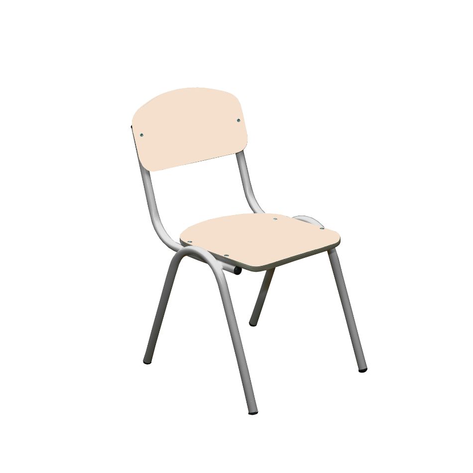 Дитячий стілець ISO №2 з HPL покриттям, ЛЕЛЕКА, 315х330х565 мм.